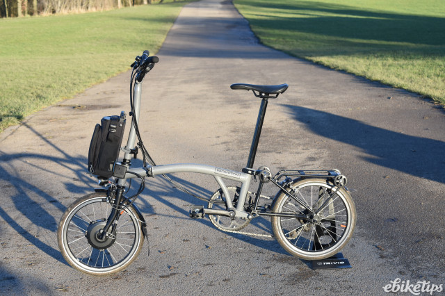 Brompton folding store electric bike review